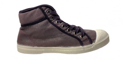 Tennis Shinny Mid Argent F11 - bensimon shoes 
